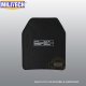 Alumine & PE NIJ IV Pare Balles Assiette Al2O3 Aluminum Oxyde Stand Alone Balistique Panneau