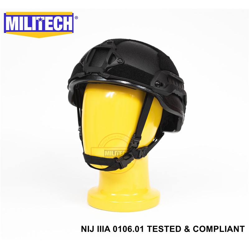 NIJ Niveau IIIA 3A BK 2019 ARC Milieu Cut Pare Balles Sentry XP Aramid Casque Balistique NIJ Niveau IIIA 3A BK 2019 ARC Milieu Cut Pare Balles Sentry XP Aramid Casque Balistique
