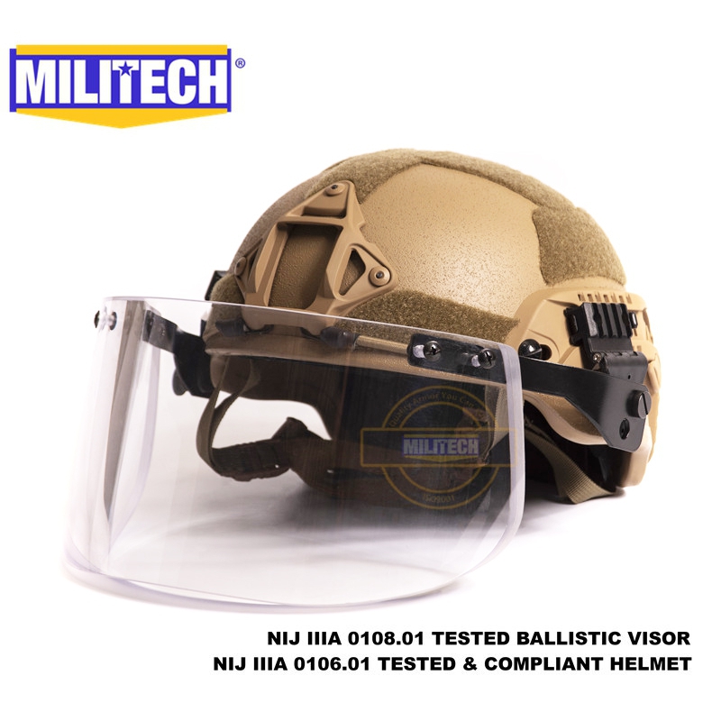 NIJ Niveau IIIA 3A CB 2019 ARC Milieu Cut Pare Balles Sentry XP Aramid Casque Balistique Avec Tactique Visière NIJ Niveau IIIA 3A CB 2019 ARC Milieu Cut Pare Balles Sentry XP Aramid Casque Balistique Avec Tactique Visière